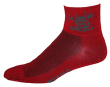 Load image into Gallery viewer, GIZMO Wooly-G Socks - Devil - Red - Small & Medium