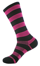 Load image into Gallery viewer, GIZMO Wooly-G Socks - Tall 8" - Pink/Black - Small & Medium