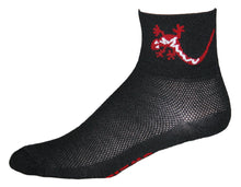 Load image into Gallery viewer, GIZMO Socks - Lizard - Black
