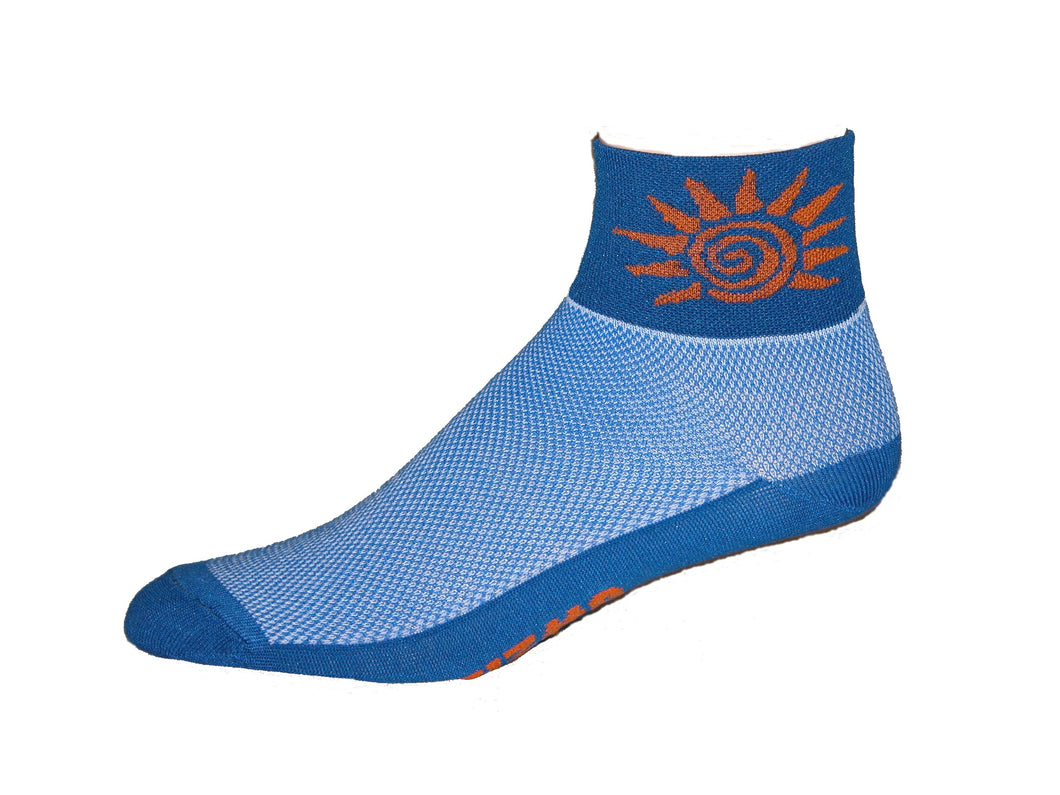 GIZMO Socks - Solar Energy - Blue - Closeout - Small Only