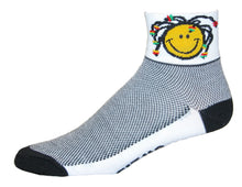 Load image into Gallery viewer, GIZMO Socks - Smile Mon! - White
