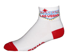 Load image into Gallery viewer, GIZMO Socks - Las Vegas - White
