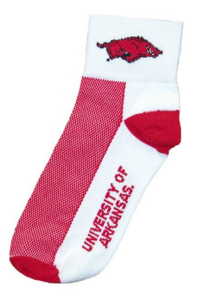 Performance Socks - Arkansas Razorbacks - Closeout (reg $14.99)