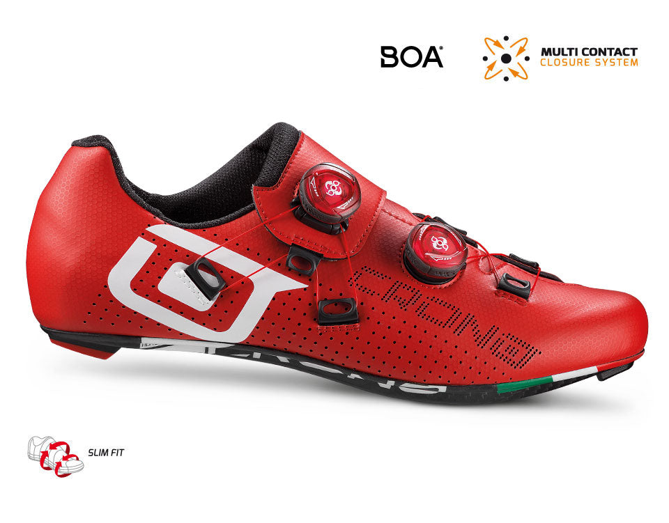 CRONO CR1 Road Cycling Shoes - Red 01