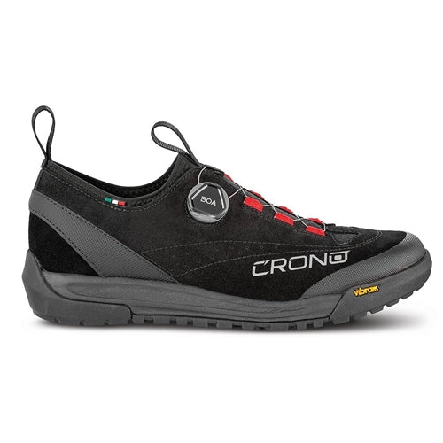 CRONO CD1 MTB/DH/BMX Flat Pedal Cycling Shoes - Black