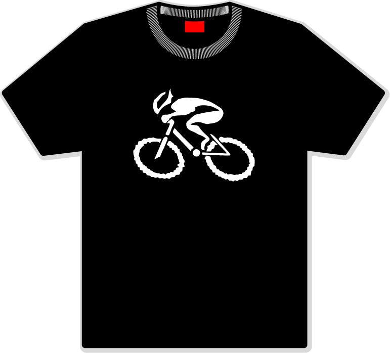 G-Man Apparel Bicycle T-Shirt - Black
