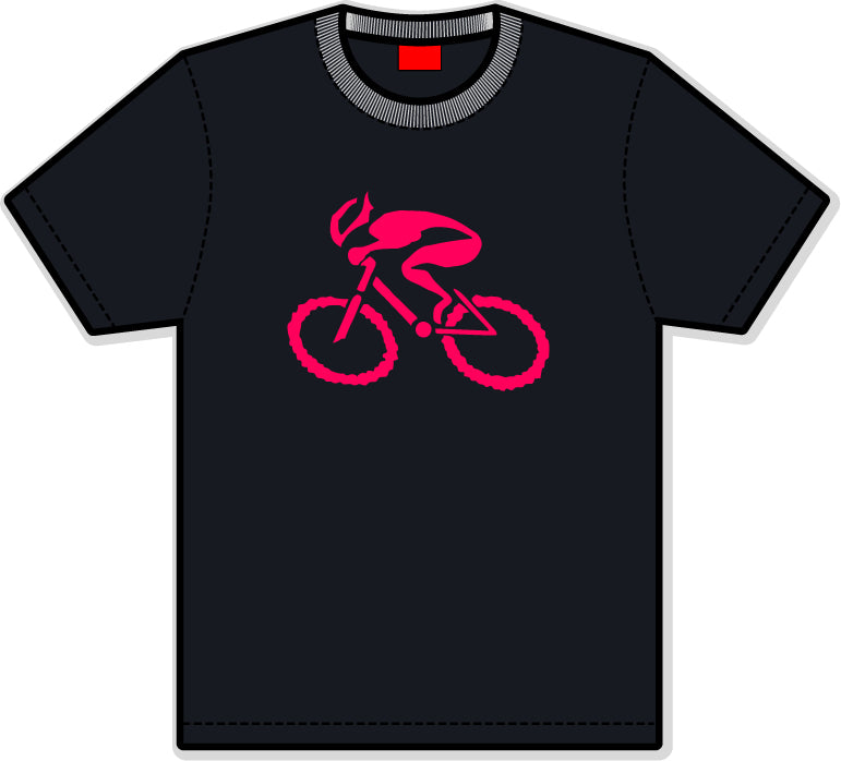 G-Man Apparel Bicycle T-Shirt - Charcoal