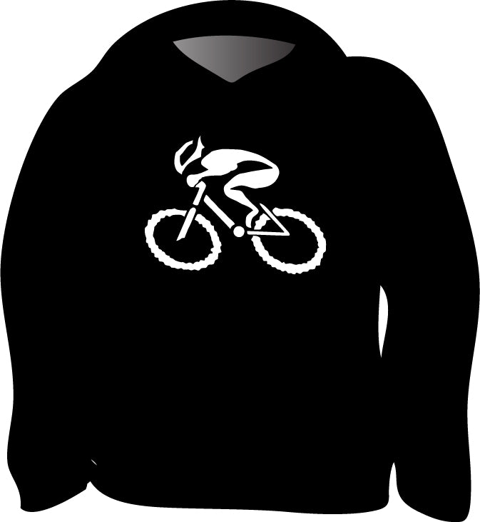 G-Man Apparel Bicycle Hoodie - Black