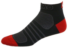 Load image into Gallery viewer, GIZMO Socks - G-Tech 1.0 - Black/Red
