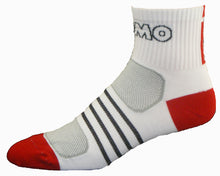 Load image into Gallery viewer, GIZMO Socks - G-Tech 2.5 - White/Red
