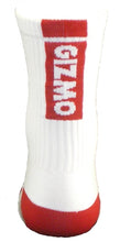 Load image into Gallery viewer, GIZMO Socks - G-Tech 5.0 - White/Red
