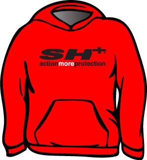 SH+ Heavyweight Hoodie - Red