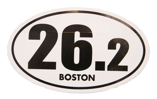 Boston Marathon 26.2 Sticker