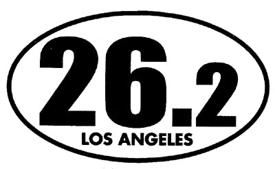 Los Angeles Marathon 26.2 Sticker