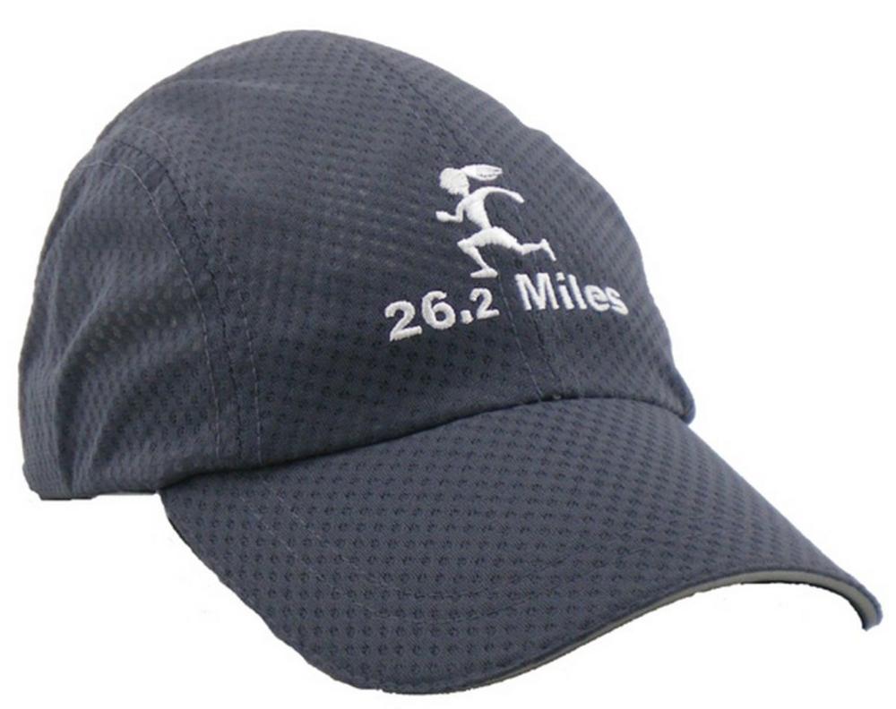 Gizmo Girl w/26.2 Running Hat - Charcoal
