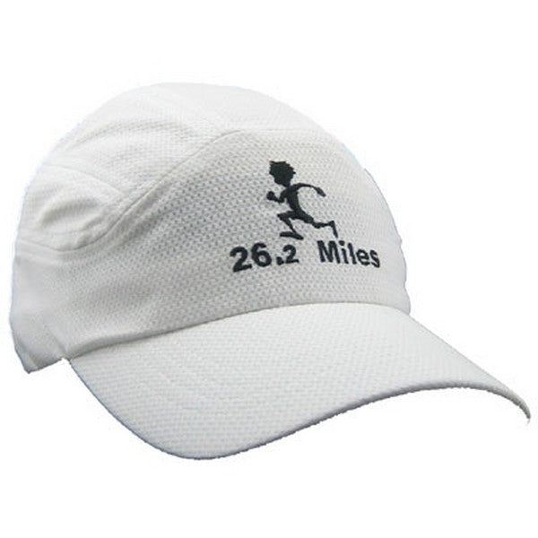 Gizmo Runner w/26.2 Running Hat - White